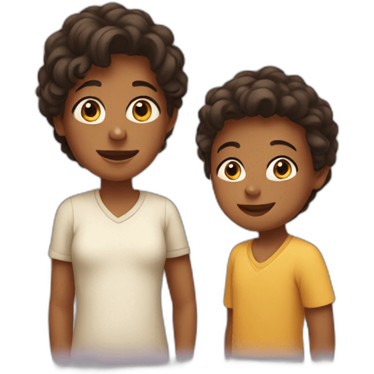 kids and mom emoji