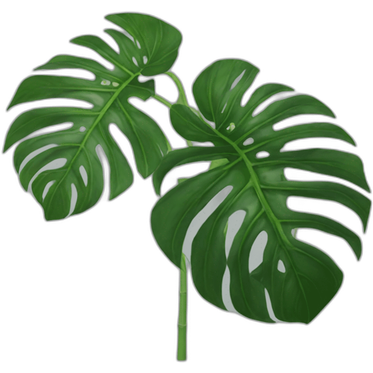 Monstera deliciosa  emoji