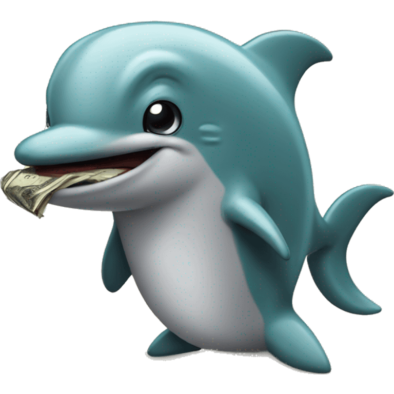 dolphins beggars dinkey emoji