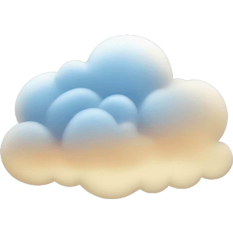 Cloud emoji