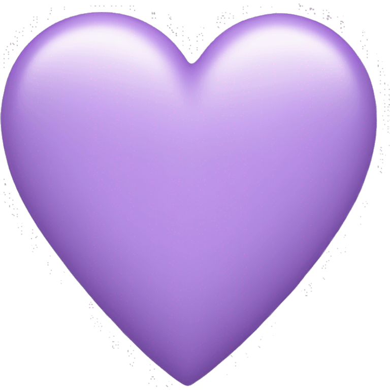 light purple heart  emoji