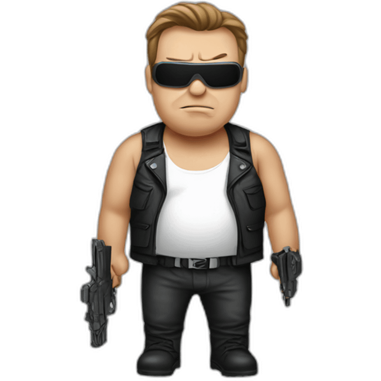 Fat terminator emoji