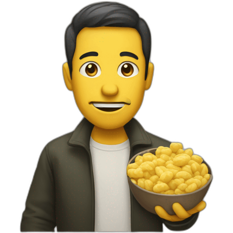 personne mangeant du concombre emoji