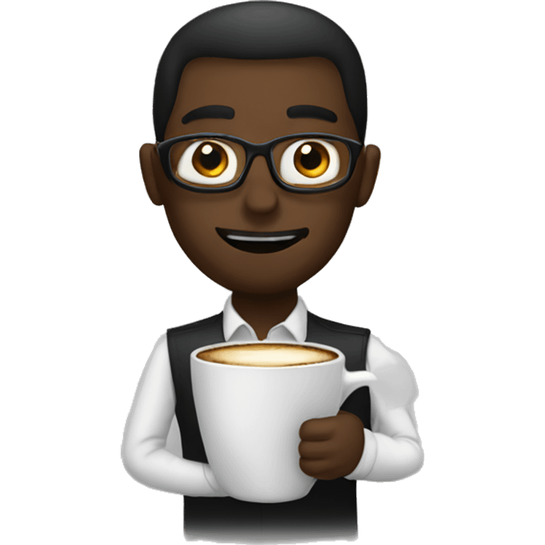 Black coffee  emoji