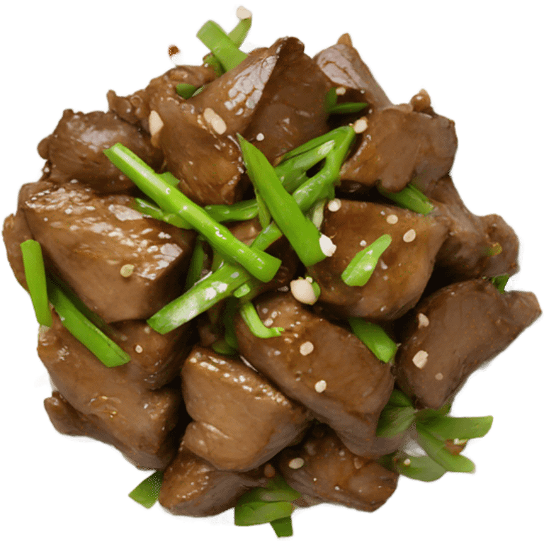 Asian Stir Fried Liver Recipe emoji