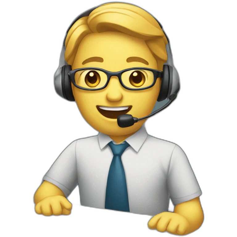 call-center emoji