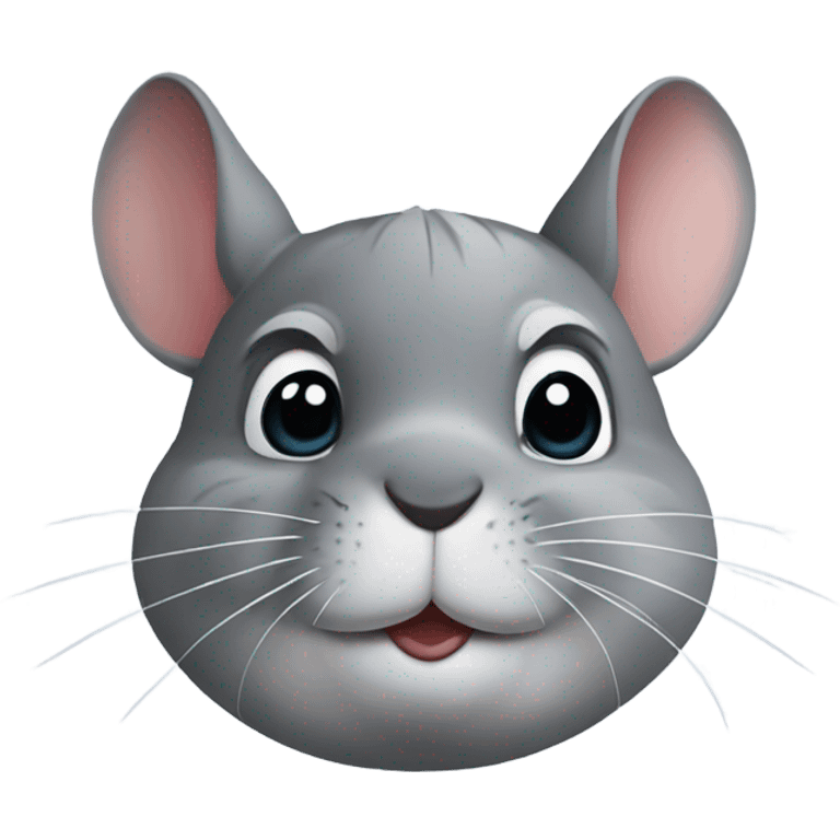 chinchilla head emoji