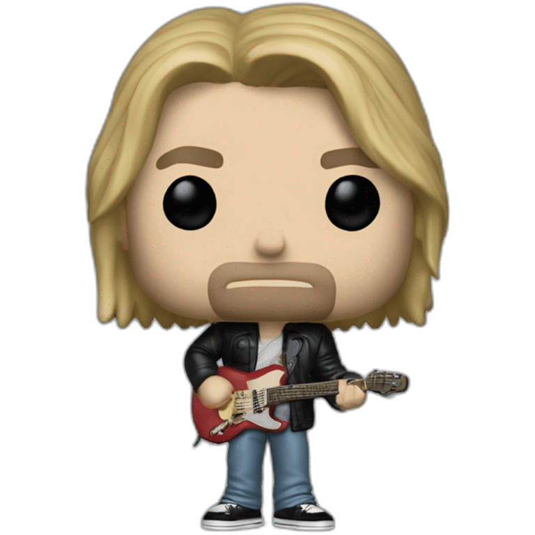 Funko pop Kurt Cobain emoji