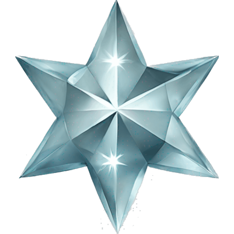 northern star designed diamond emoji