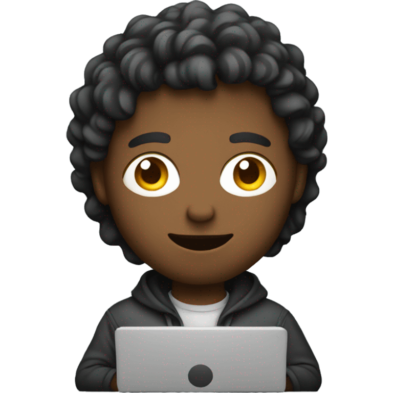 tech guy with a laptop emoji