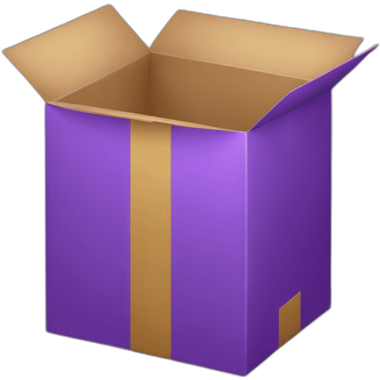 purple box emoji