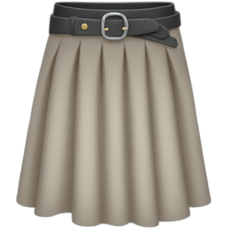 skirt up emoji