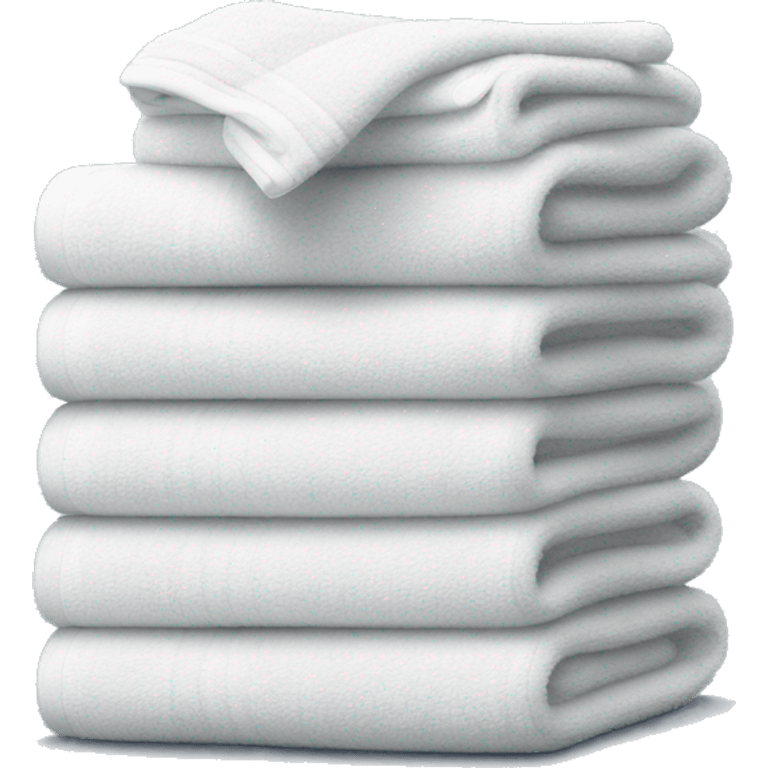 Soft towel stacked emoji