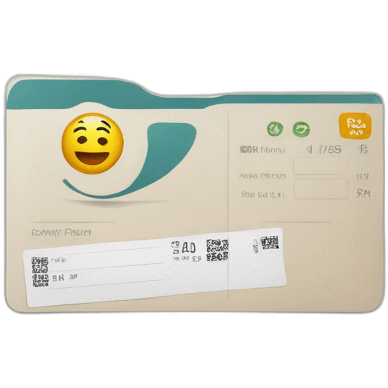 boarding pass emoji