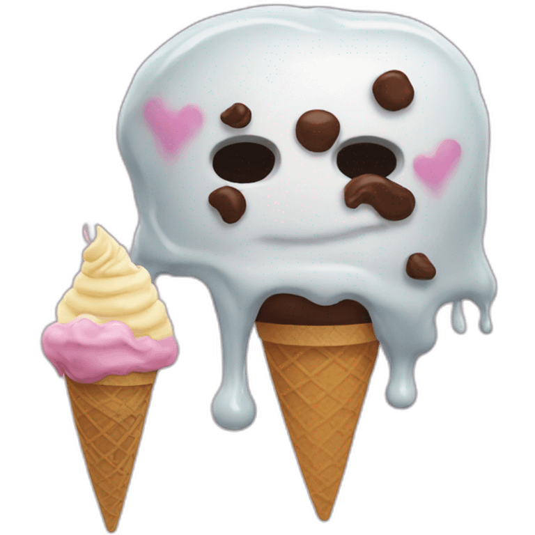 Death by ice cream emoji