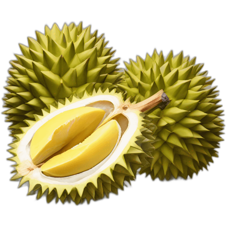 Durian fruit emoji