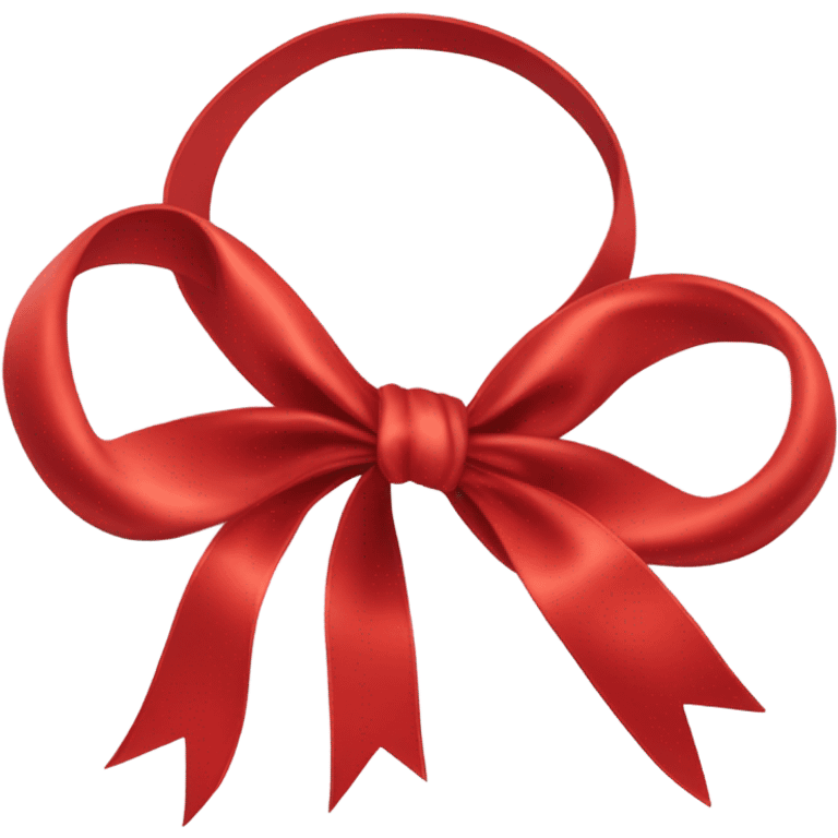 red bow emoji