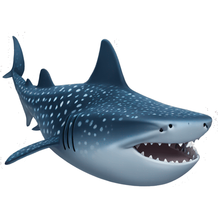 Whale shark emoji