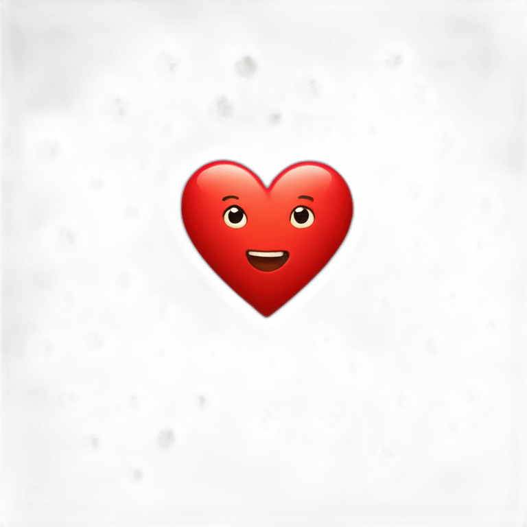 Red Heart with stars emoji