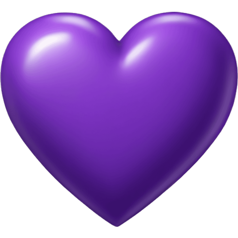 purple heart emoji