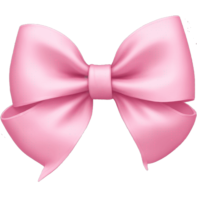 Baby pink bow emoji