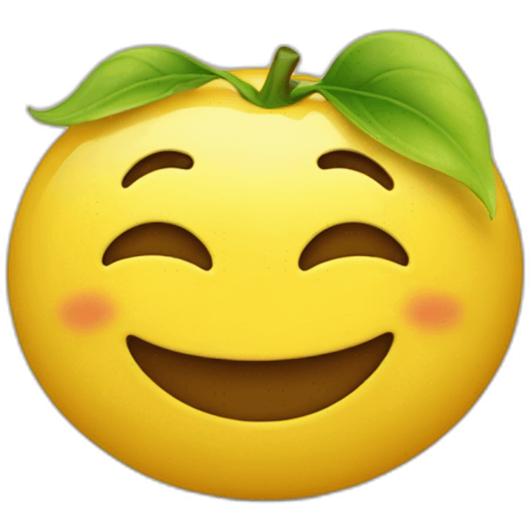 happy yellow face emoji