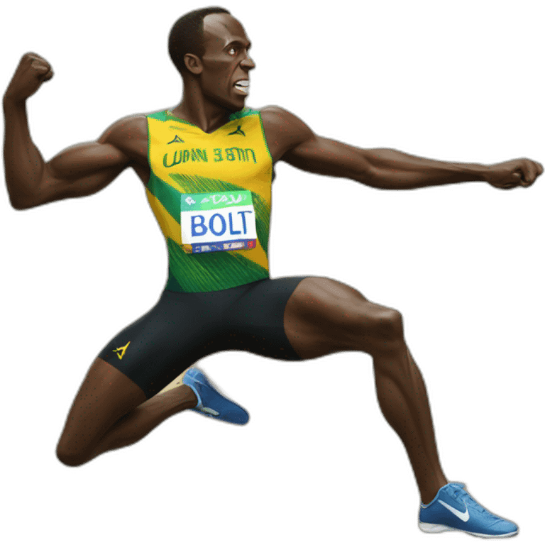 Usain Bolt emoji