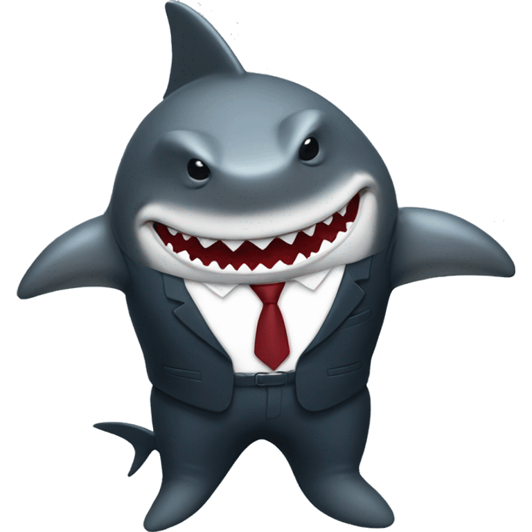 Suit Shark emoji