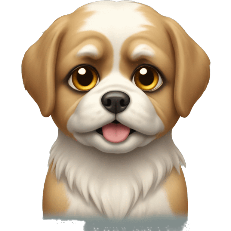 Perro pekines emoji