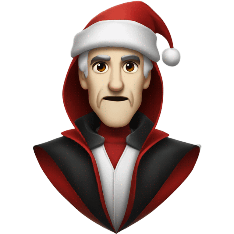 Santa Dracula  emoji