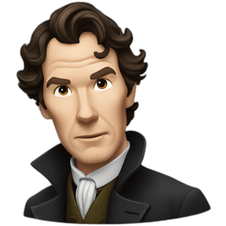 Sherlock Holmes benedict cumberbatch emoji