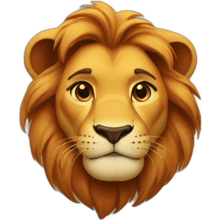 Simba emoji