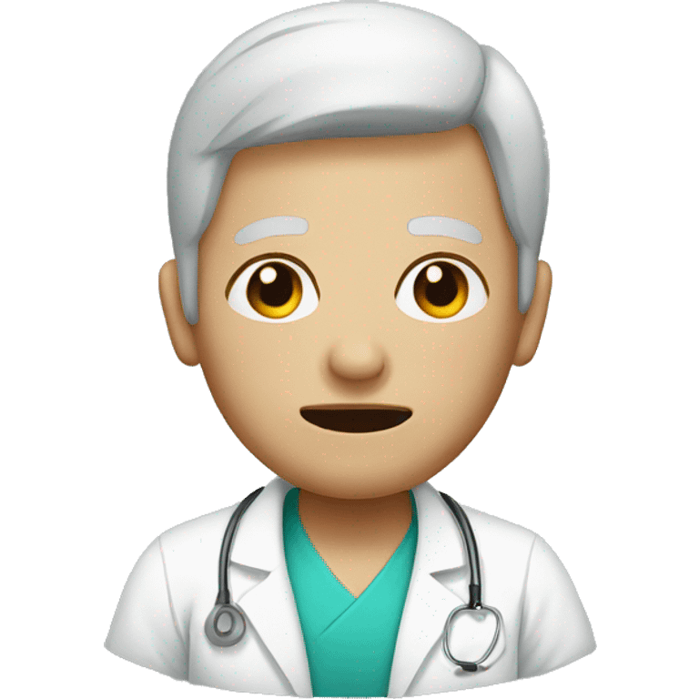 Sick patient  emoji