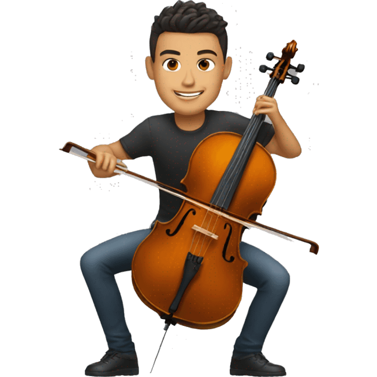 ronaldo playing cello emoji