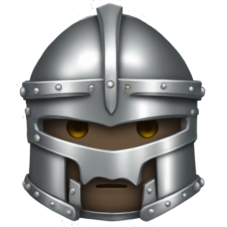 Silver medieval armor emoji