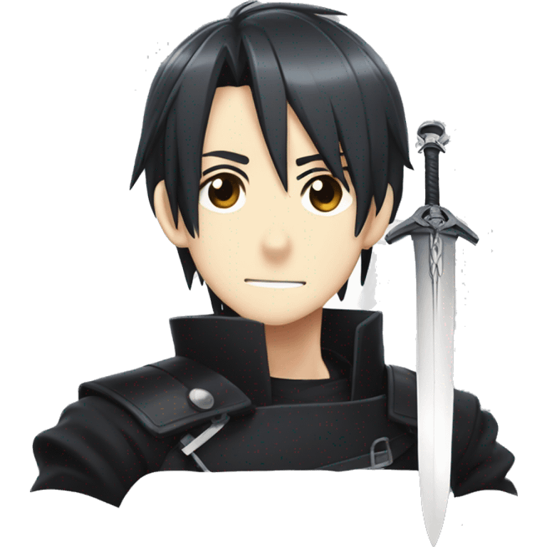 Sword Art Online's Kirito emoji