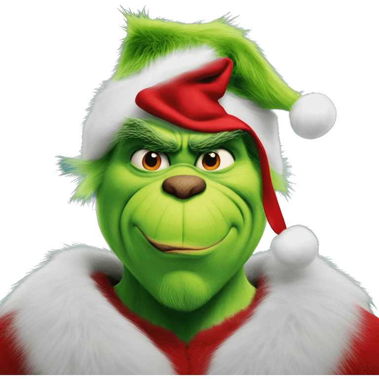 henry cavill as grinch emoji