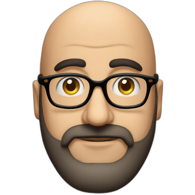 Omid djalili comedian and actor with glasses and beard emoji