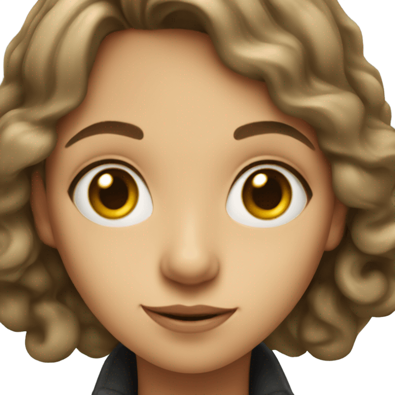 A girl who looks like Sherlock Holmes  emoji