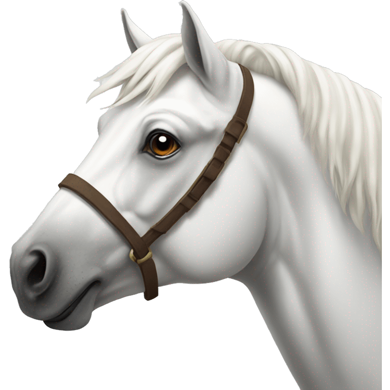 White horse emoji