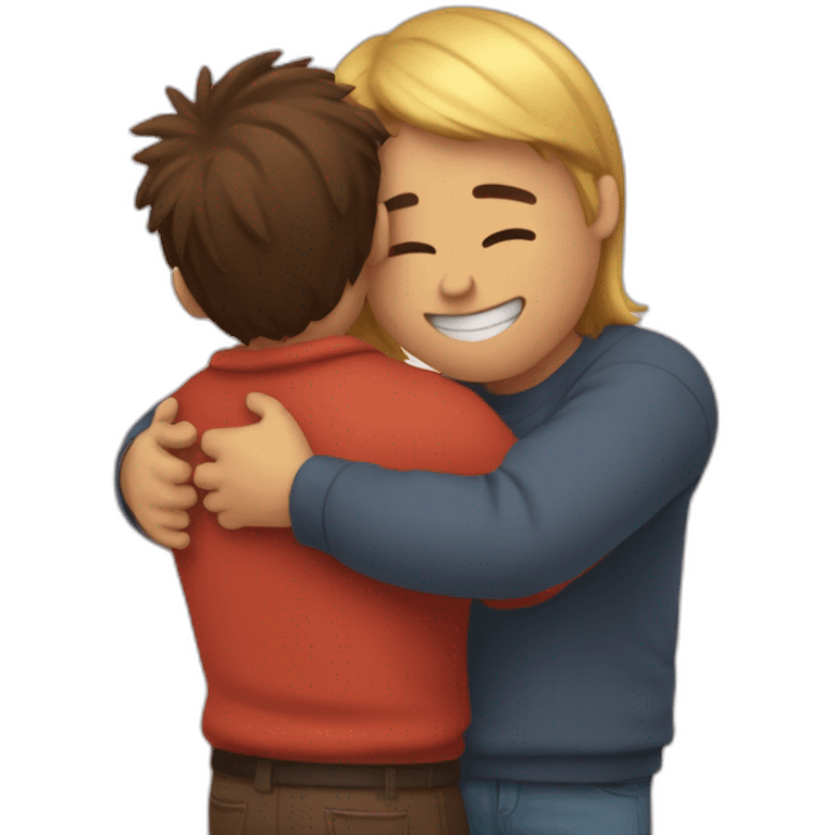 Hug day  emoji