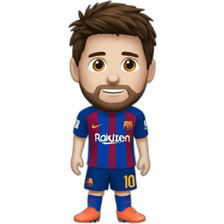 Messi als een mes emoji