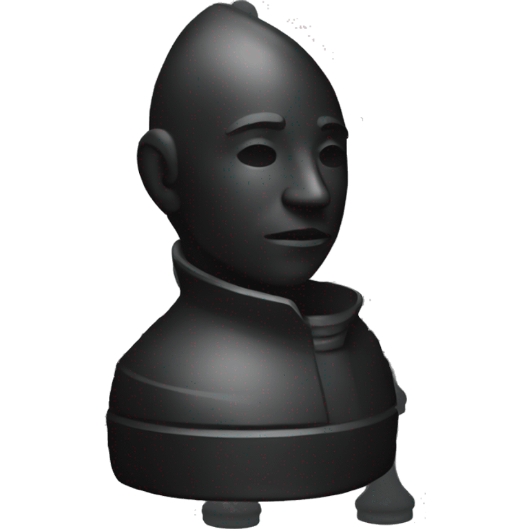 black bishop chess piece emoji