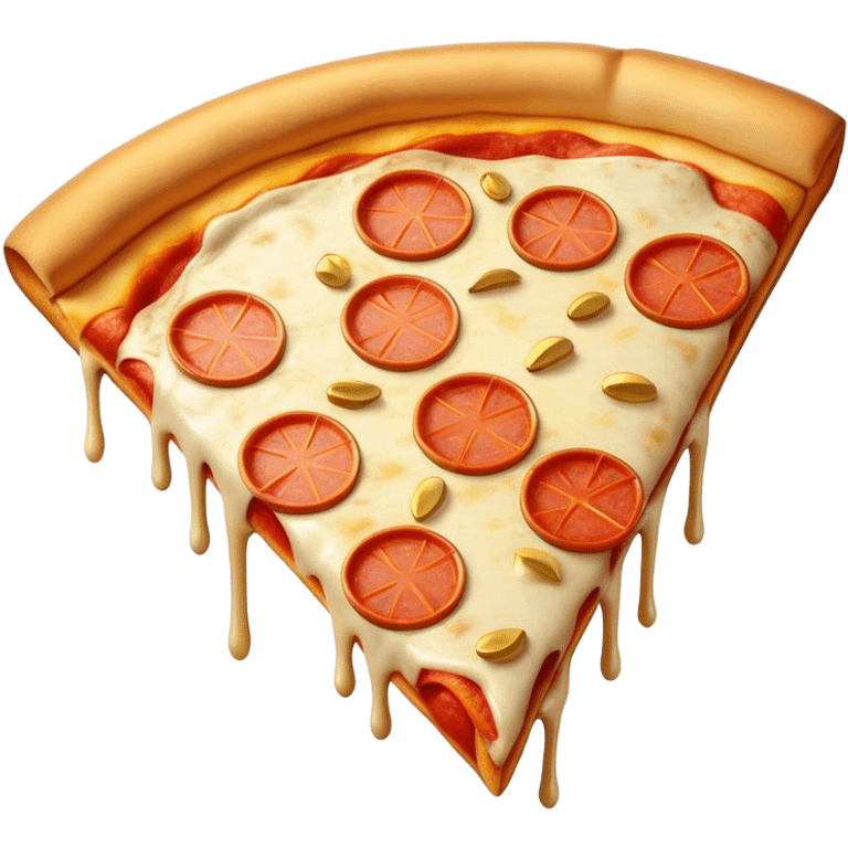 Pizza with gold bars emoji