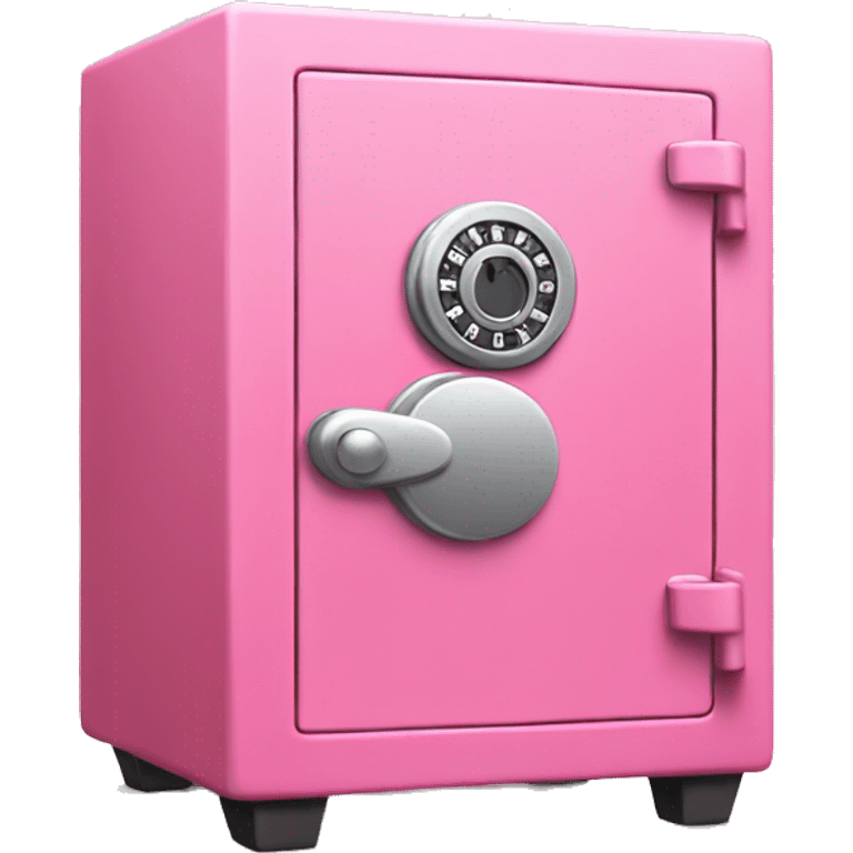 Pink safe emoji