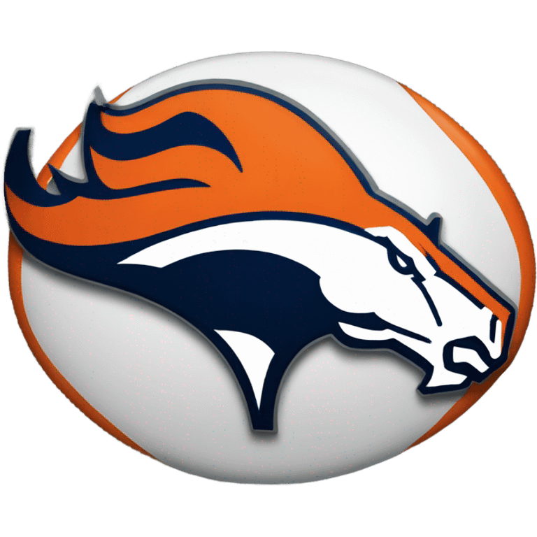 broncos nfl team logo emoji