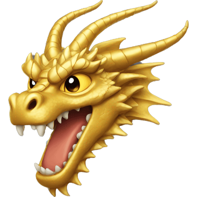 gold dragon emoji