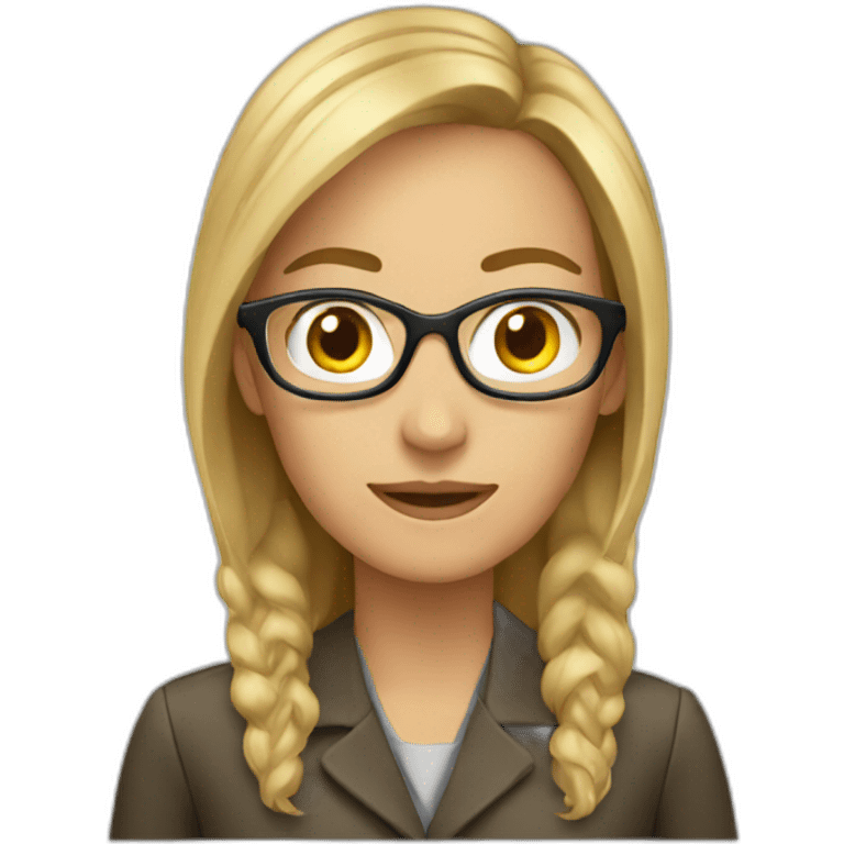 Female journalist emoji