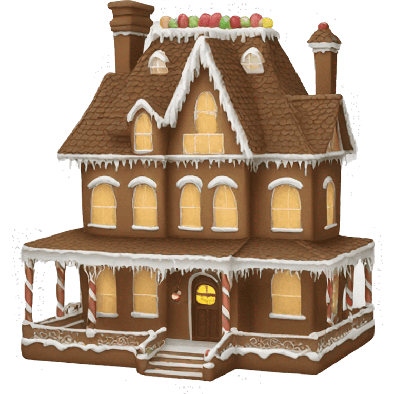 Gingerbread Mansion emoji