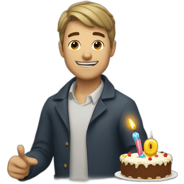 Joyeux anniversaire emoji